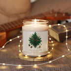 Holiday Evergreen Soy Candle — Timeless Holiday Elegance, 9oz Scented Jar