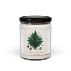 Holiday Evergreen Soy Candle — Timeless Holiday Elegance, 9oz Scented Jar