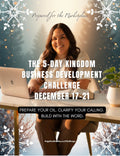 The 5-Day Kingdom Business Development Challenge
“Extra Oil for the Marketplace”